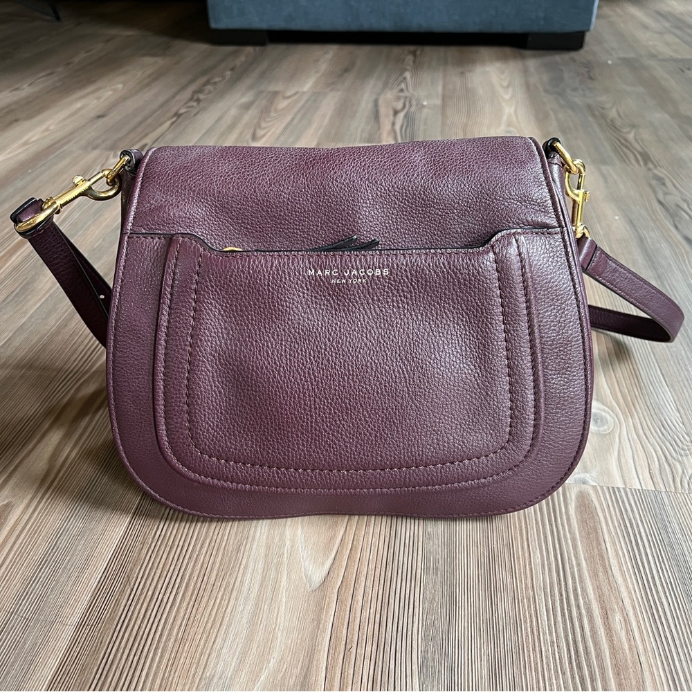 Marc Jacobs Empire City Leather Messenger Bag